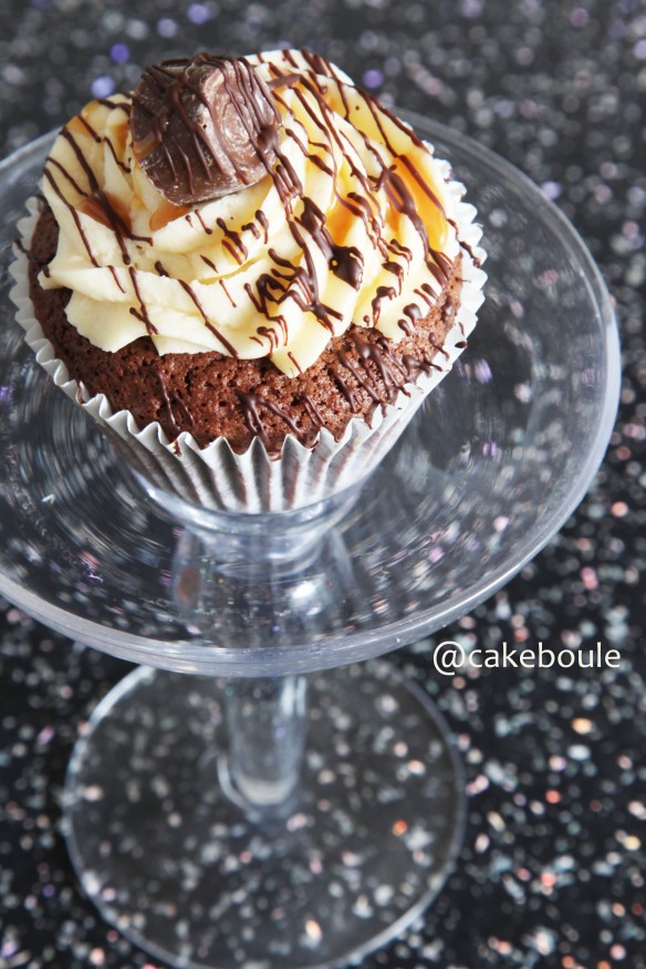 Rolo Chocolate Cupcake